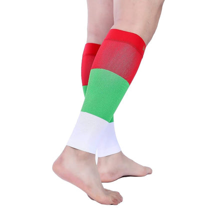 Manchons de compression Doc Miller pour hommes et femmes, chaussettes de compression sans pied pour coureurs, 15-20mmHg gradué, attelles tibiales, varices, soulagement de la douleur et de l'enflure (1 paire)