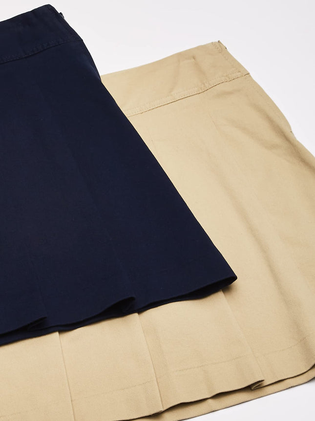 Lot de 2 jupes-shorts plissées The Children's Place pour filles, Sandy/Tidal, taille 10