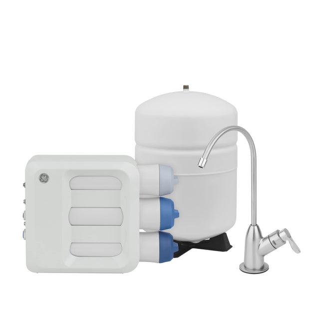 GE 3 Stage Reverse Osmosis Under Sink Water Filtra