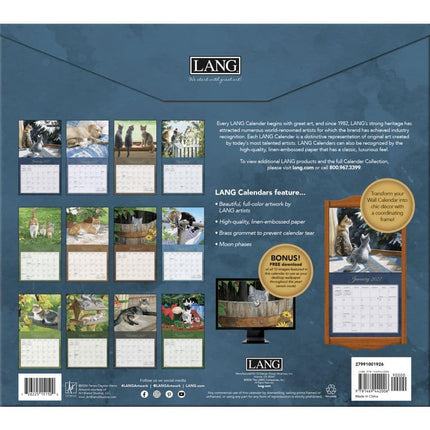Love of Cats 2027 Wall Calendar by Persis Clayton Weirs