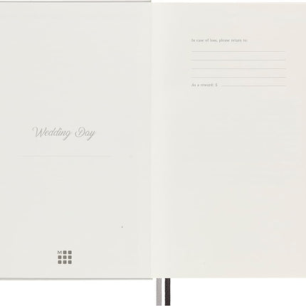 Moleskine Passion Journal Large/A5, Hochzeit, Hard Cover, Weiß