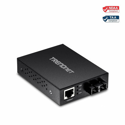 TRENDnet tfc-gmsc Convertisseur de Fibre multimode type SC, Noir