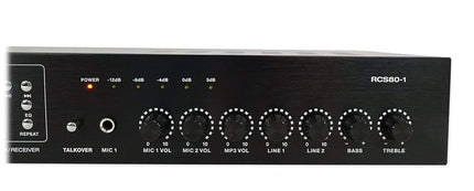 Rockville RCS80-1 60 Watt 70V Commercial/Restaurant Amplifier/Bluetooth Receiver