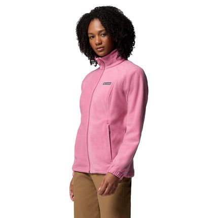 Columbia Ladies Benton Springs Full Zip Fleece Jacket, Rosette, XL Petite