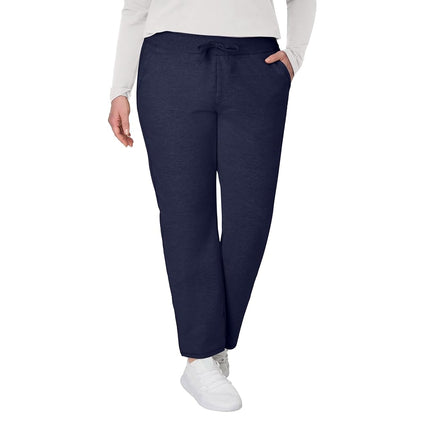 Hanes Women's French Terry Pant, Navy, Small