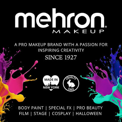 Mehron Makeup CreamBlend Stick | Face Paint, Body Paint, & Foundation Cream Makeup | Body Paint Stick Perfect for Halloween Makeup .75 oz (21 g) (Ogre Green)