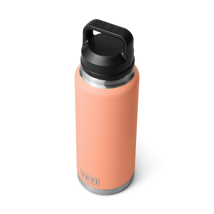 YETI Rambler 36 oz Bottle, Vacuum Insulated, Stainless Steel with Chug Cap, Lowcountry Peach