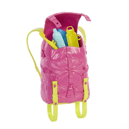 Barbie It Takes Two “Brooklyn” Camping Doll with Puppy & 10+ Accessories, 3 to 7 Years , Black