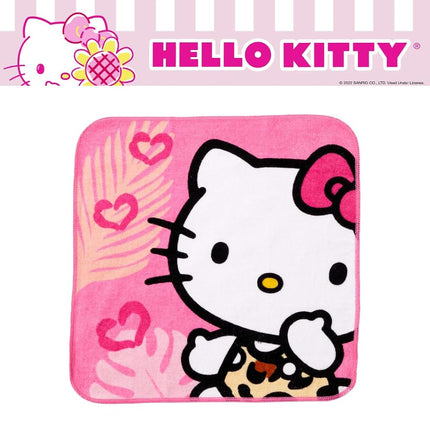 Franco Hello Kitty Ensemble de 2 pièces Serviette en coton doux et absorbant pour bain/piscine/plage avec gant de toilette, 127 cm x 63,5 cm, (produit sous licence officielle)