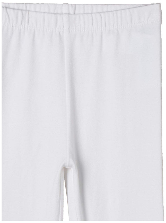 The Children's Place Baby Girls' Leggings, White Single, 2T
