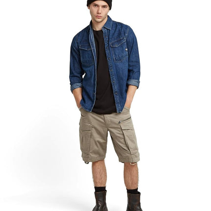 G-Star Men's Rovic Zip Relaxed Shorts, Beige (dune D08566-5126-239), 29