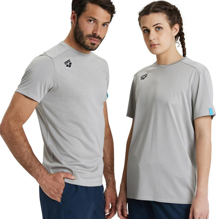 Arena Solid T-Shirt Medium Grey Heather XS