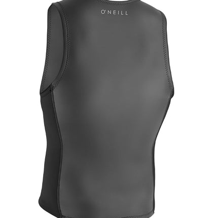 Chaleco O'Neill Reactor-2 2mm para hombre, de meter, negro, talla XX-Grande