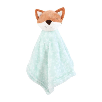 Hudson Baby Unisex Baby Animal Face Security Blanket, Enchanted Forest 3-Pack, One Size