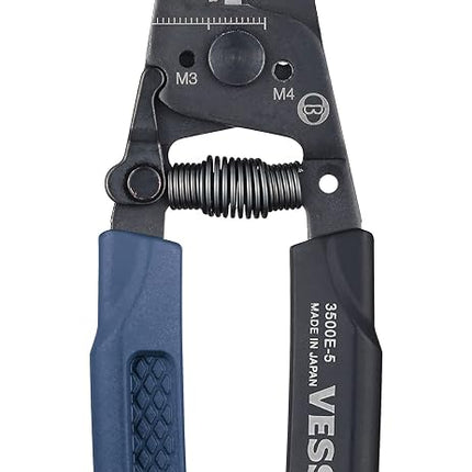 VESSEL Wire Stripper with Screw Cutter 3500E-5 (2.