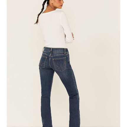 Wrangler Women's Western Stretch Boot Cut Jean, Kora, 11