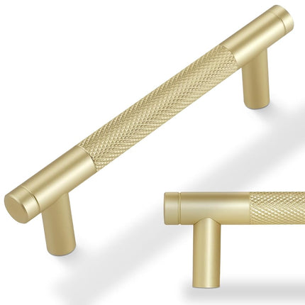 POVEFONK 10 Pack 3-3/4 inch(96mm) Brushed Gold Kit