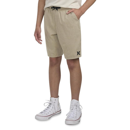 Pantalones cortos Hurley para niño, de poner, caqui, talla mediana