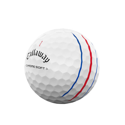 Callaway Golf Chrome Soft Premium Tour Golf Ball 2024 White Double Dozen Gift Box