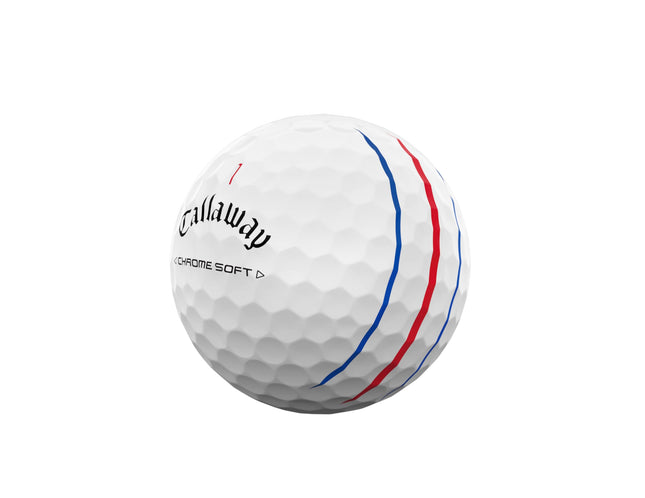 Callaway Golf Chrome Soft Premium Tour Golf Ball 2024 White Double Dozen Gift Box