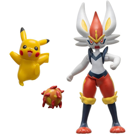 Pokemon Battle Figure 2 Pack - 2-Inch Sprigatito and 4.5-Inch Snorlax Battle Ready Figures