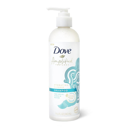 Dove Amplified Textures Hydrating Cleanse with Moisture Amplifying blend Shampoo for curly hair 340 ml