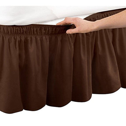 Pleated Three Sides Fabrics Wrap Around Style Egyp