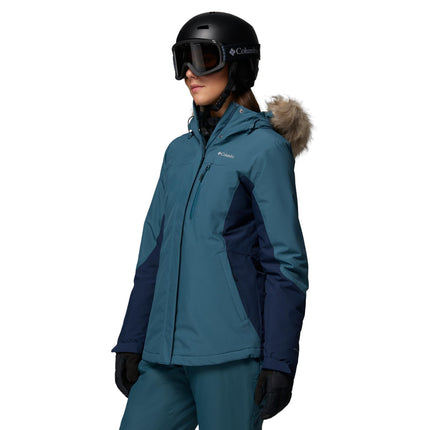 Columbia Women's Ava Alpine Ii Insulated Jacket, Everblue/Collegiate Navy, XXL