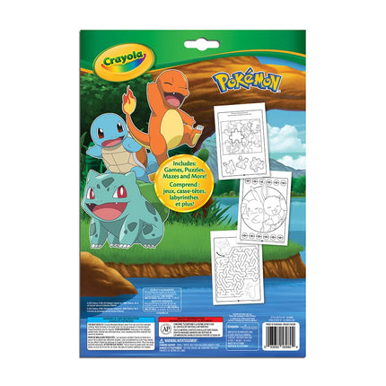 Crayola Colouring & Activity Book - Pokemon