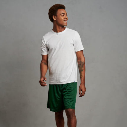 Russell Athletic Big Boys' Youth Mesh Short Dark Green