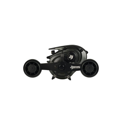 Abu Garcia Beast Low Profile Baitcasting Reel | Freshwater & Saltwater Predator Casting Fishing Reel | 7.3:1 Gear Ratio | Power Stack Carbon Drag | Aluminium Body | 2000 | Left Handed