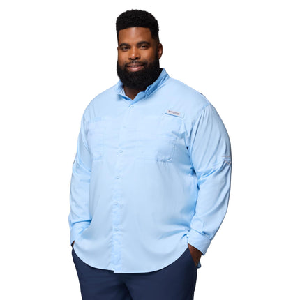 Columbia Camisa de manga larga Tamiami 2 para hombre, Camisa de manga larga, Sail, XXL