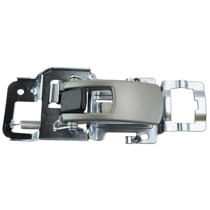 TRQ Passenger Side Interior Door Handle Silver Com