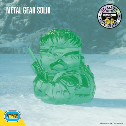 TUBBZ: Metal Gear Solid - Solid Snake Stealth Rubber Duck Collectable 9 cm