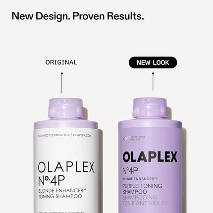 OLAPLEX N°.4P Blonde Enhancer Purple Shampoo | Toning Hair, 250 mL
