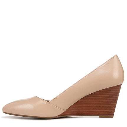Franco Sarto Women's Frankie Pump, Ballet Beige Leather, 8.5