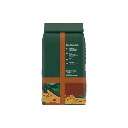 Starbucks Ground Coffee—Medium Roast Coffee—House Blend—100% Arabica—1 bag (18 oz)
