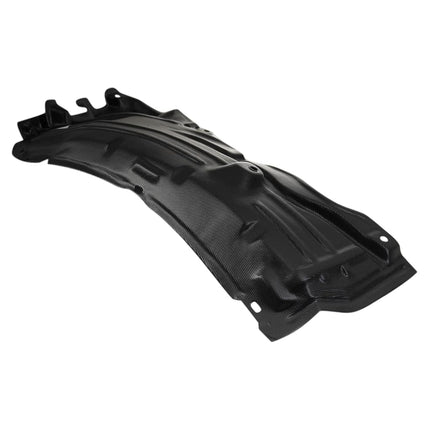 TRQ Front Right Rearward Inner Fender Liner Black Passenger Side Compatible with 2006-2010 INFINITI M35 M45 IN1251104