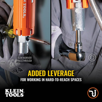 Klein Tools 68098 Faucet Wrench, 12-in-1 Plumbing Multi Tool for Sink, Toilet, and Faucet Installations and Repairs