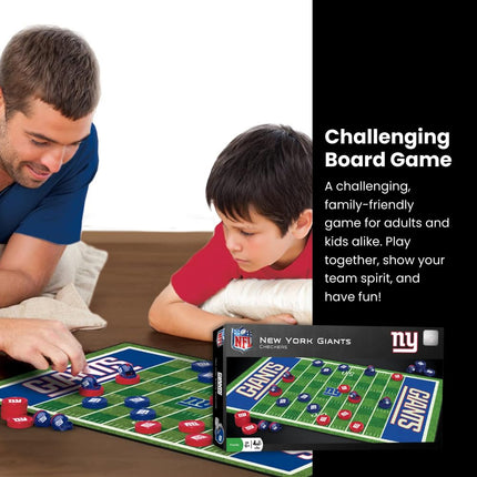 MasterPieces NFL Carolina Panthers Checkers Game