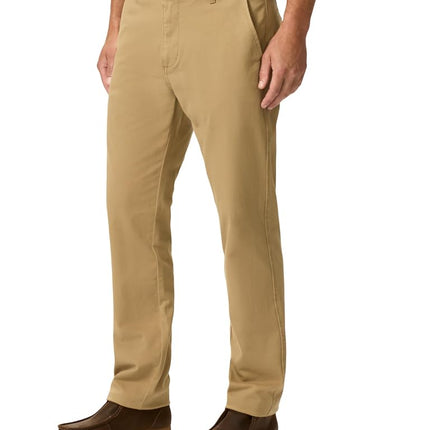 Dockers Men's Slim Fit Smart 360 Flex Ultimate Chino Pants Casual, New British Khaki, 38W x 30L