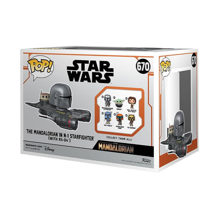 Funko POP! Rides: Star Wars: the Mandalorian S9 - Mandalorian In N1 Starfighter - Collectable Vinyl Figure - Gift Idea - Official Merchandise - Toys for Kids & Adults - TV Fans