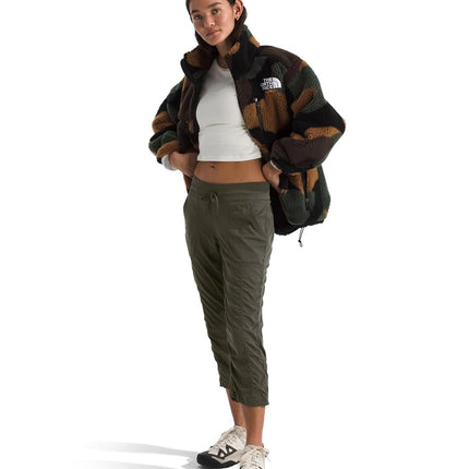 THE NORTH FACE Women's Aphrodite 2.0 Capri, New Taupe Green-NPF, Large