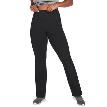Skechers Women's Gowalk Evolution Flare Pant II, Charcoal Grey, XX-Large