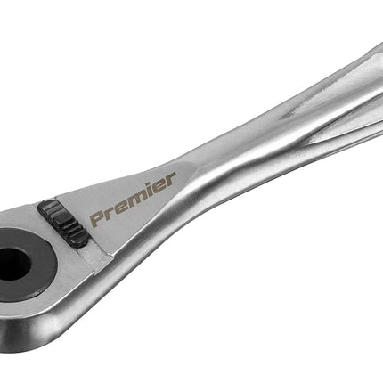*10D* Sealey AK6962 1/4 Bit Driver Ratchet - High Quality Stainless Steel - 72T