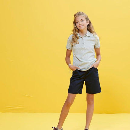 Short à enfiler « French Toast Girls Plus Size », kaki, taille 12.5