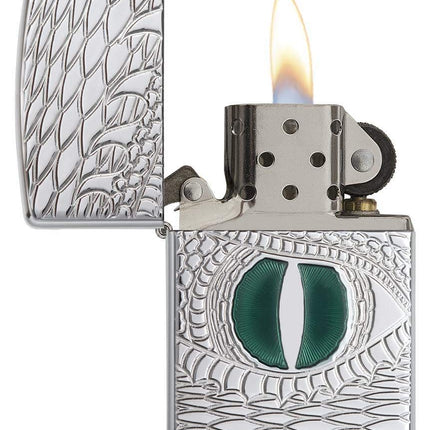 Zippo Lighter: Golden Dragon - Candy Apple Red 79095