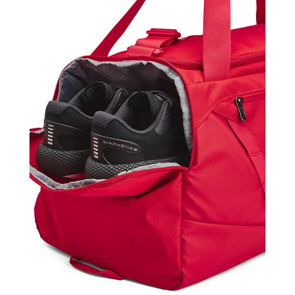 Under Armour Adult Undeniable 5.0 Duffle, Red (600)/Metallic Silver, Medium