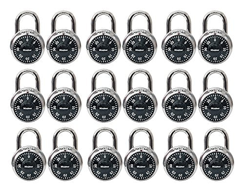 Master Lock 1500T Combination-Alike Padlocks, 16, 