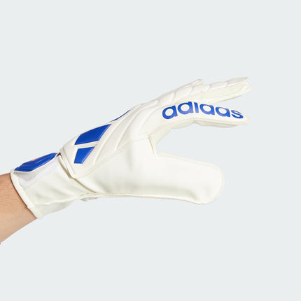 adidas Unisex Goalkeeper Gloves Cup Club, White / Lucid Blue / Solar Red, 12